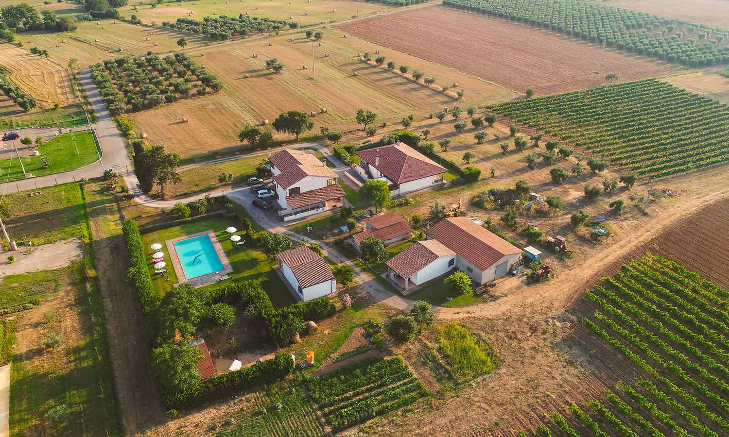 Agriturismo con piscina ad Alberese in Maremma Toscana